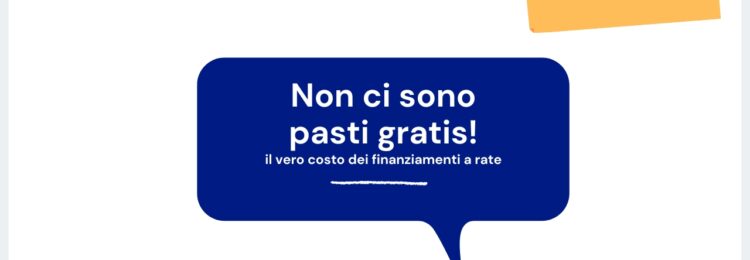 i veri costi dei finanziamenti